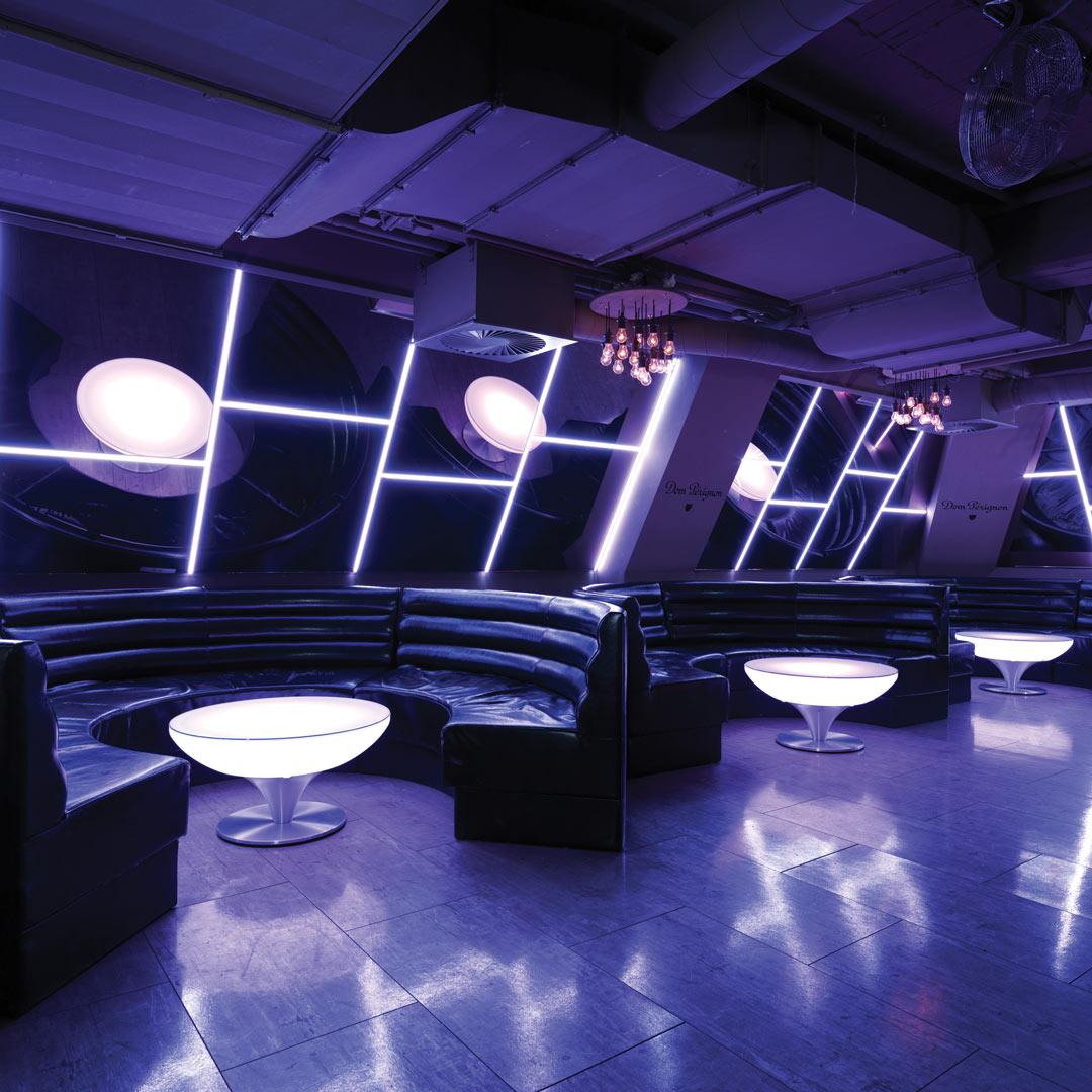 Indoor Lounge 45 LED Light up Table - Moree