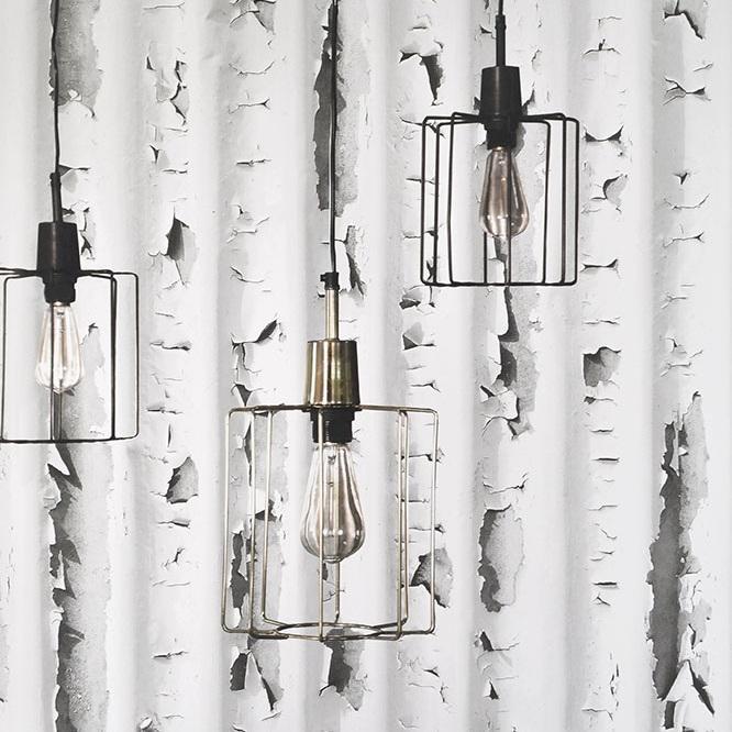 Industrial Corrugated Iron Wallpaper - 50610 - Today Interiors – Lime Lace