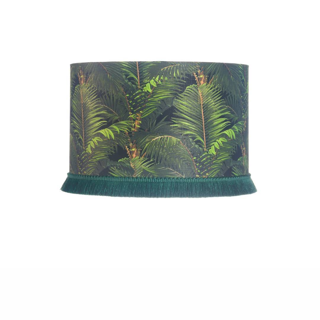 Jardin Tropical Drum Lampshade by MINDTHEGAP