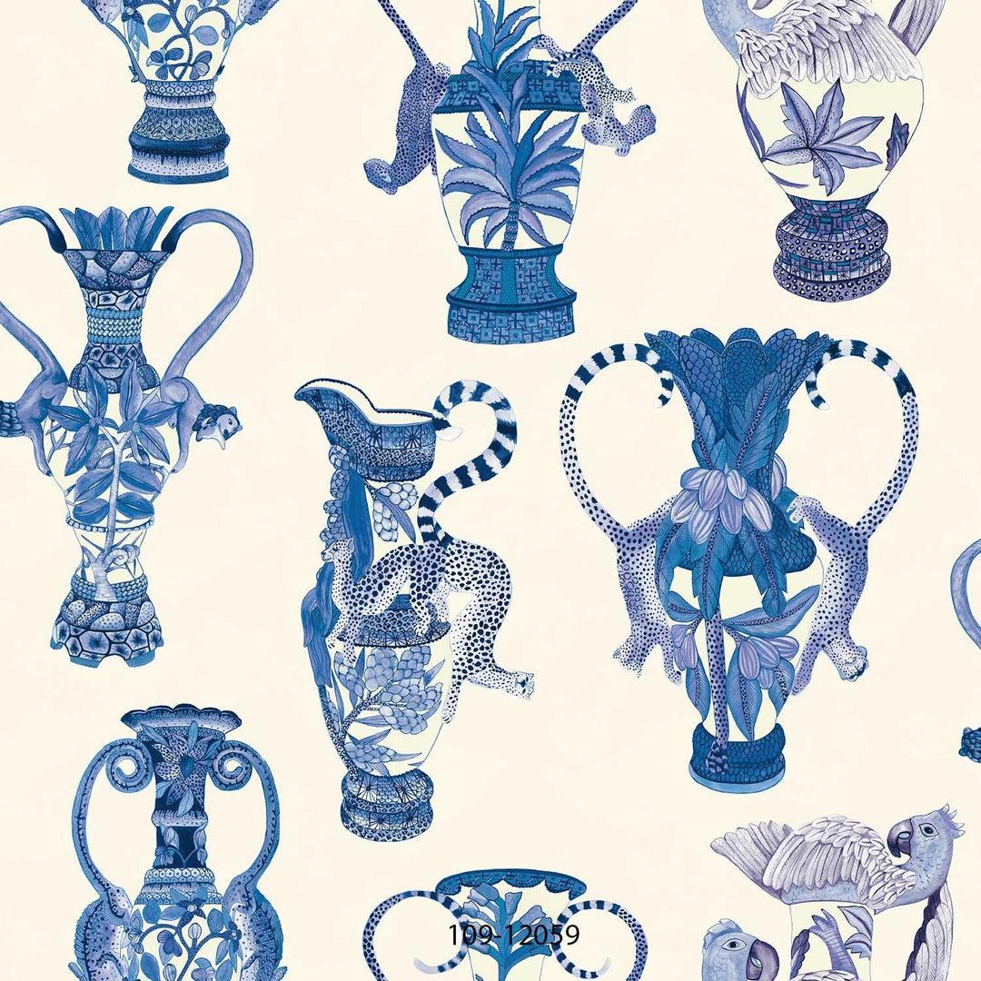 Khulu Vases Wallpaper- Ardmore Collection - Cole & Son