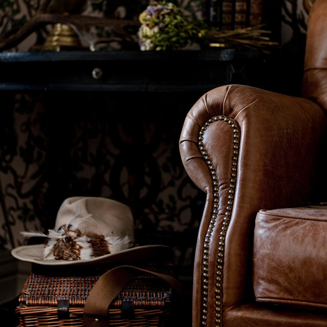 Kingston Chair - Cabridge Hazelnut Leather - Mind The Gap