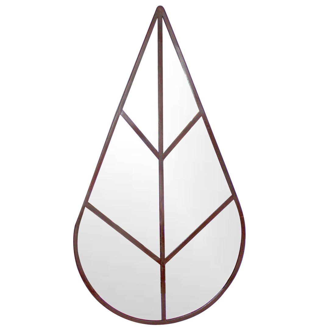 Leaf Drop Outdoor Mirror Lime Lace