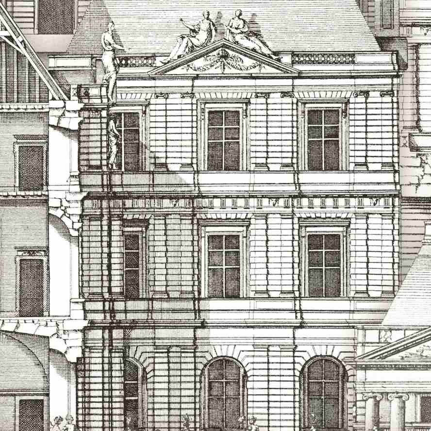 Louvre Wallpaper - Set of 3 Rolls - MINDTHEGAP