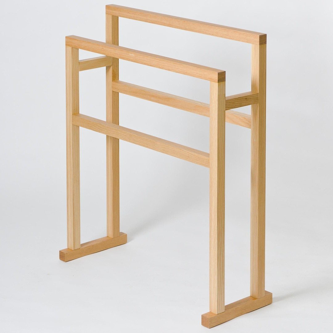 Mezza Grande Towel Rail - Natural Oak