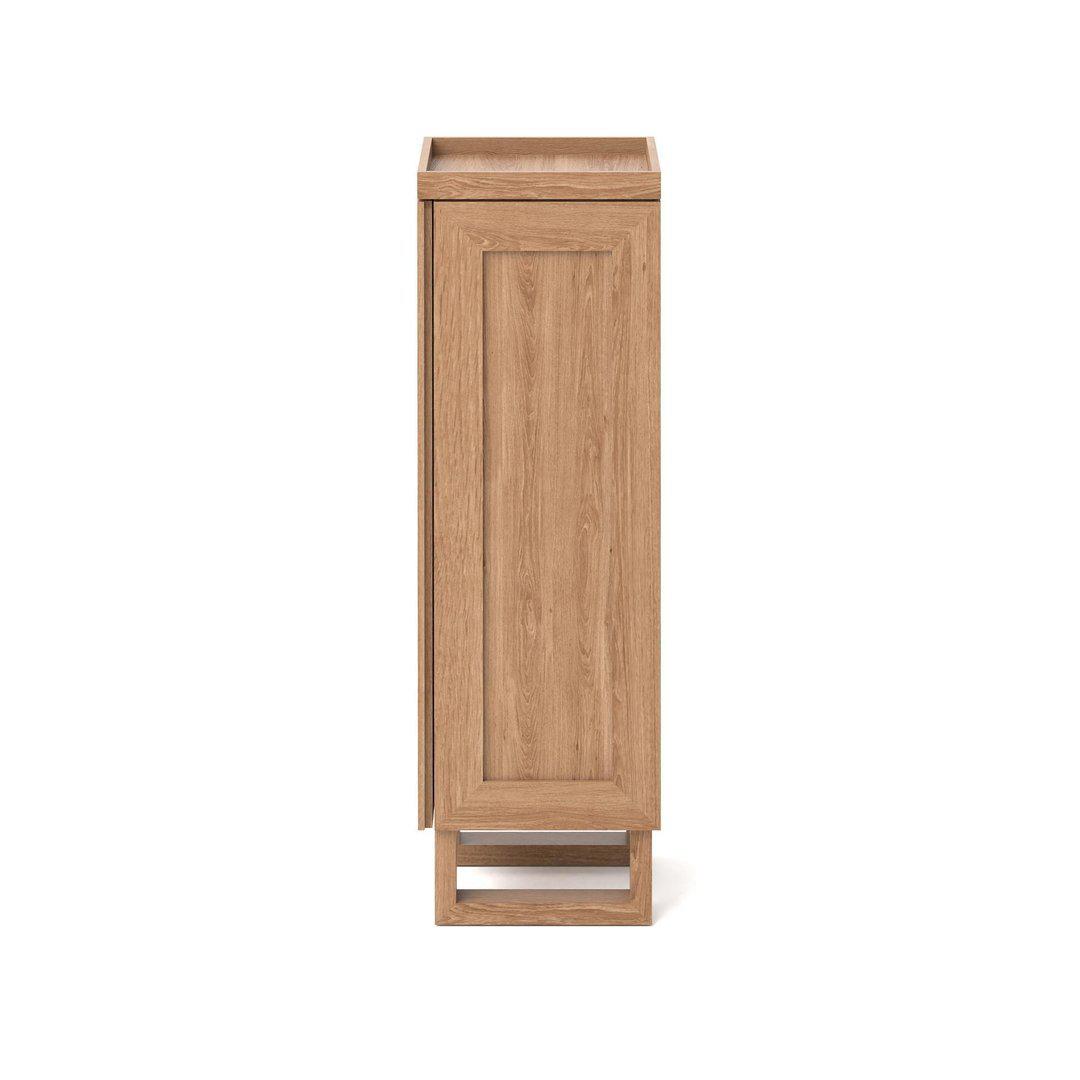 Mezza Tallboy Bathroom Cabinet - Natural Oak