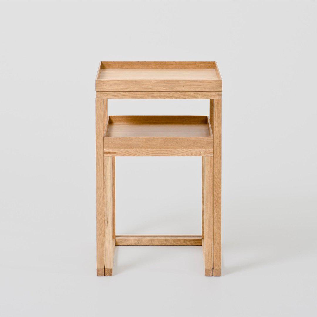 Nest Side Tables - Natural Oak
