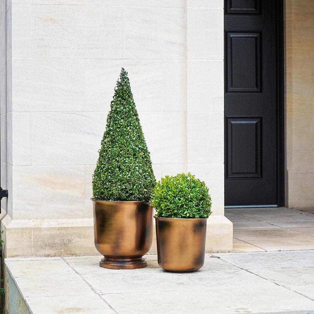 Outdoor Copper Planter