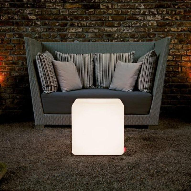 Outdoor Cube Light Up Garden Table - Moree