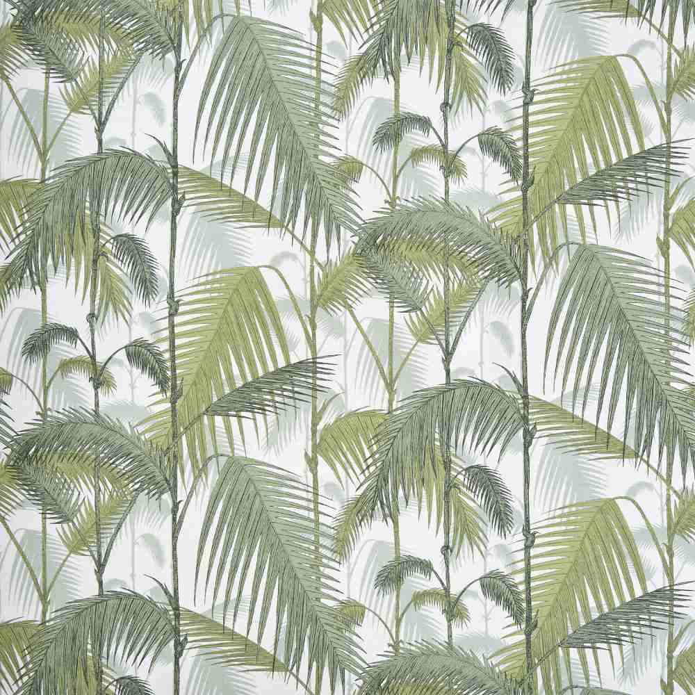Palm Jungle Linen Union Fabric - Cole & Son