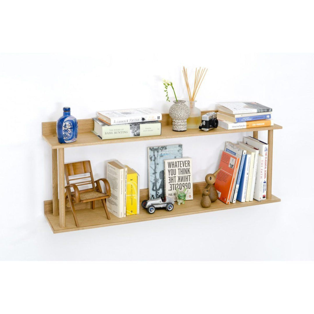 Platform 2 Wall Shelf - Natural Oak
