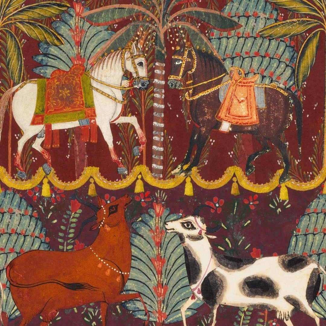 Red Carnaval Wallpaper - Set of 3 Rolls - MINDTHEGAP