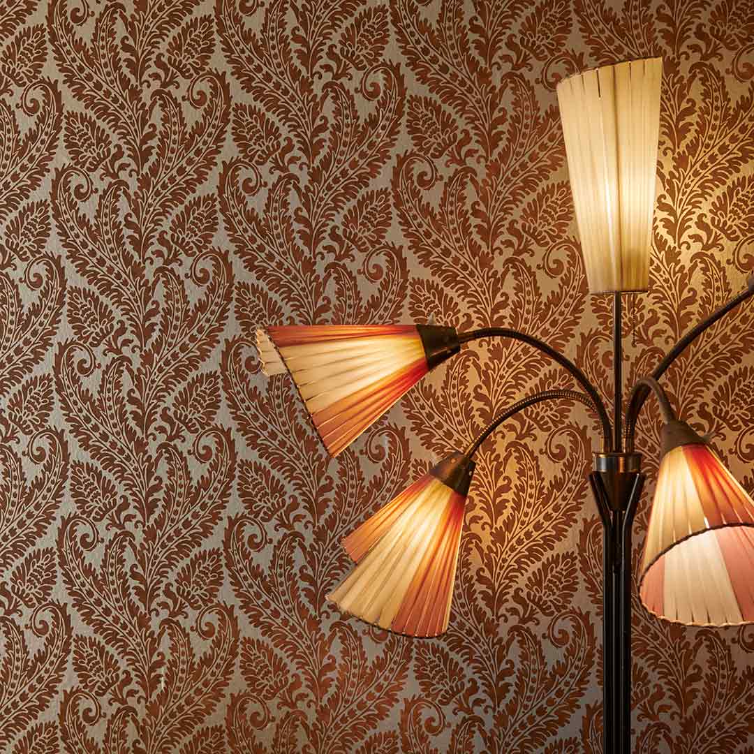 Regale Wallpaper Lime Lace