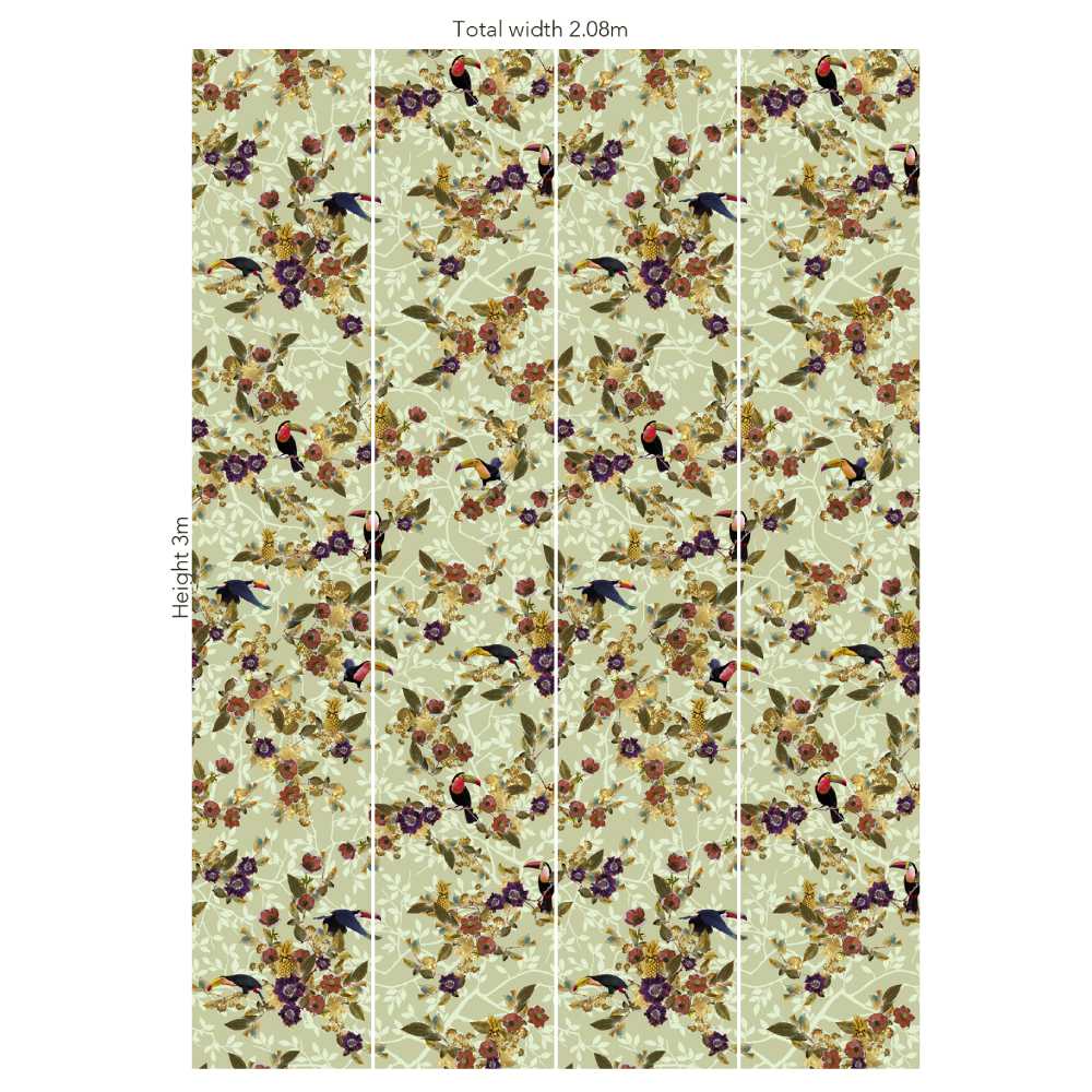 Rio Wallpaper - Mint - Good & Craft