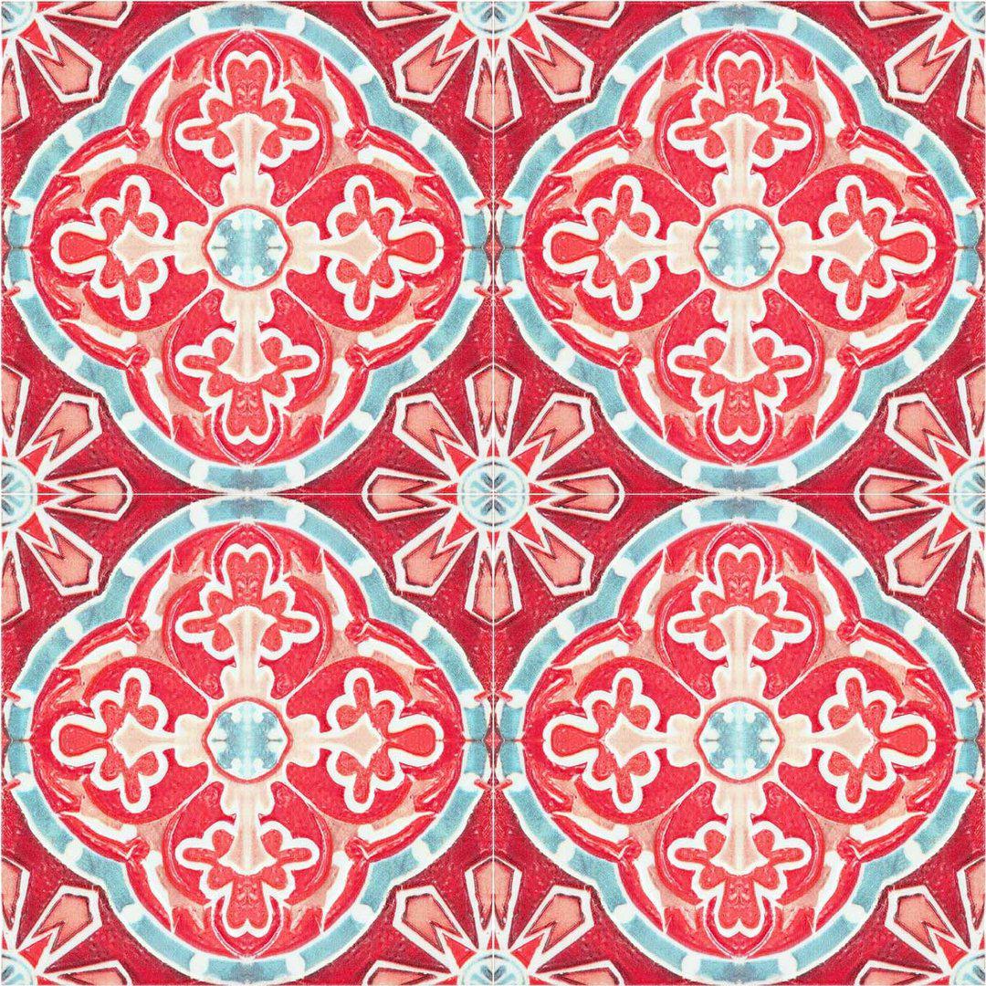 Rufous Tile Wallpaper - Set of 3 Rolls - MINDTHEGAP