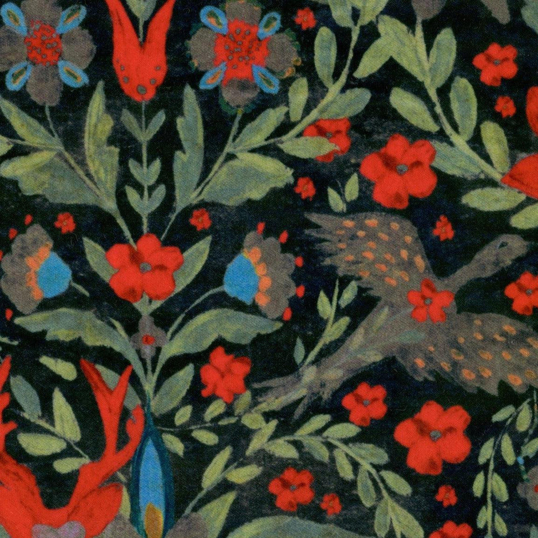 Saray Ottoman - DER KÖNIG Black Velvet - MINDTHEGAP