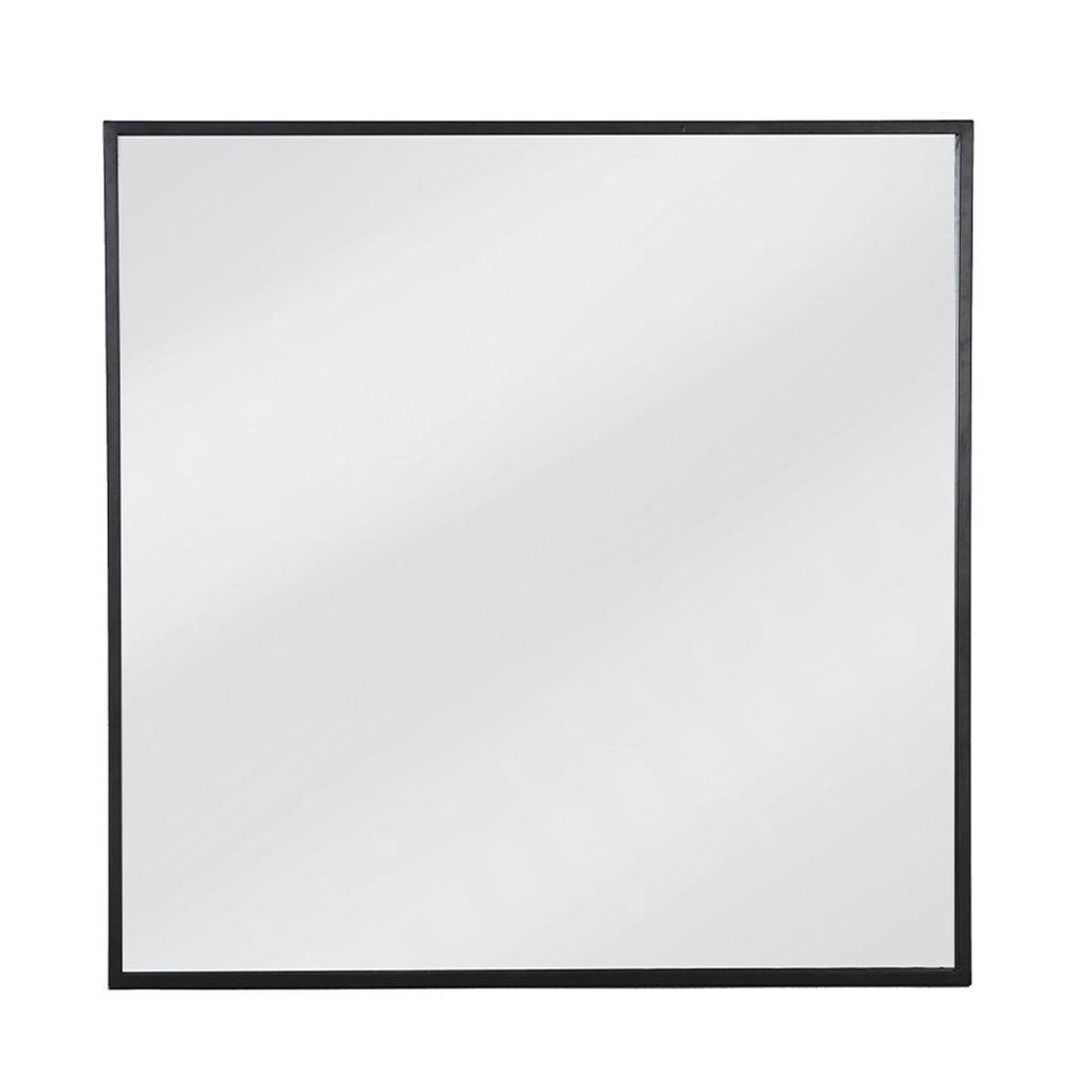 Slim Square Iron Wall Mirror