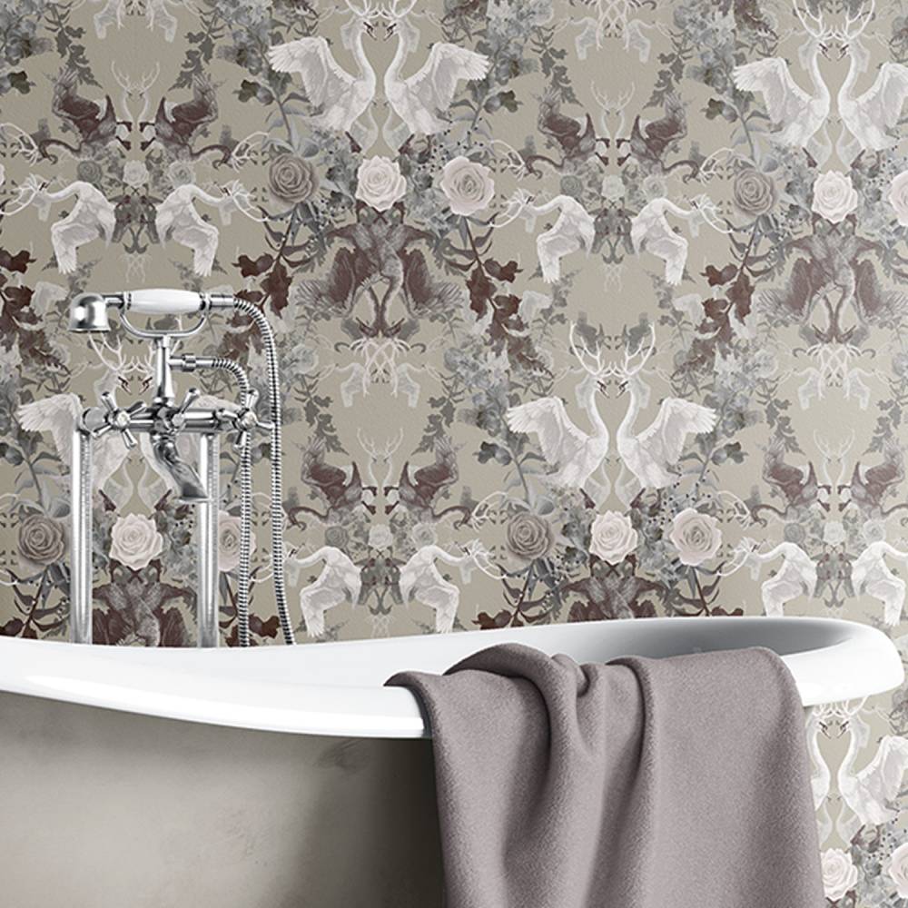 Swan Song Wallpaper - Taffeta - Becca Who