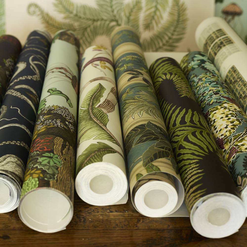 Underwater Jungle Wallpaper - Aqua - Josephine Munsey