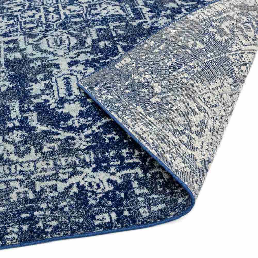 Vintage Persian Style Rug - Navy