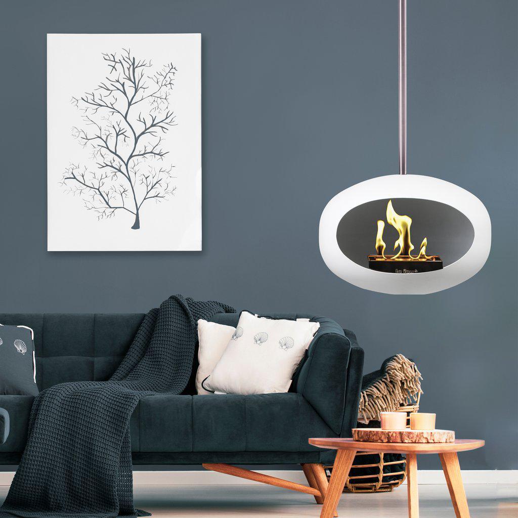 White Sky Bioethanol Fire - Le Feu