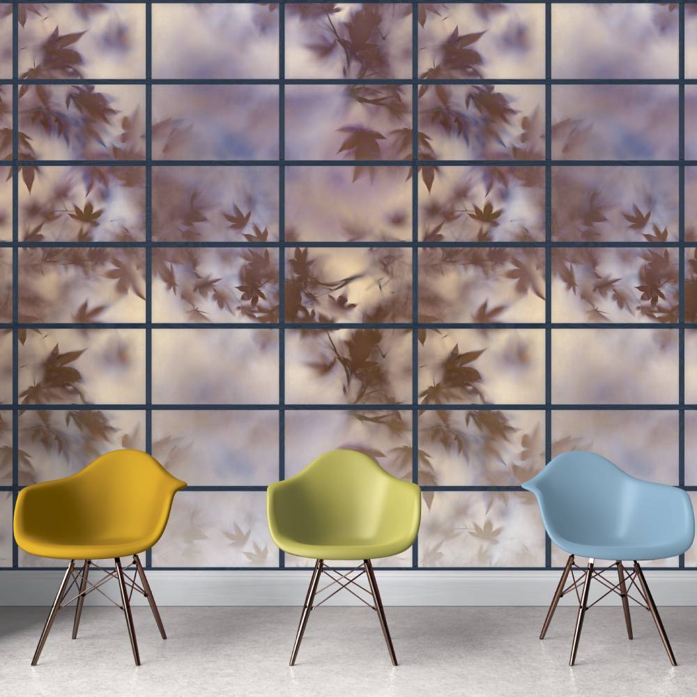 Zen Wallpaper Mural - Blush - Carmine Lake