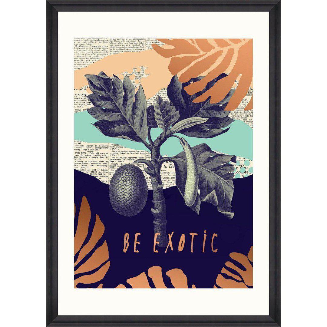 Be Exotic Framed Wall Art - MINDTHEGAP