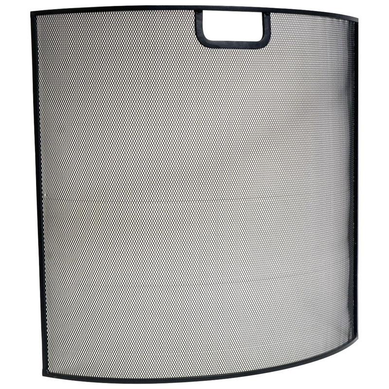 Black Iron Fire Screen