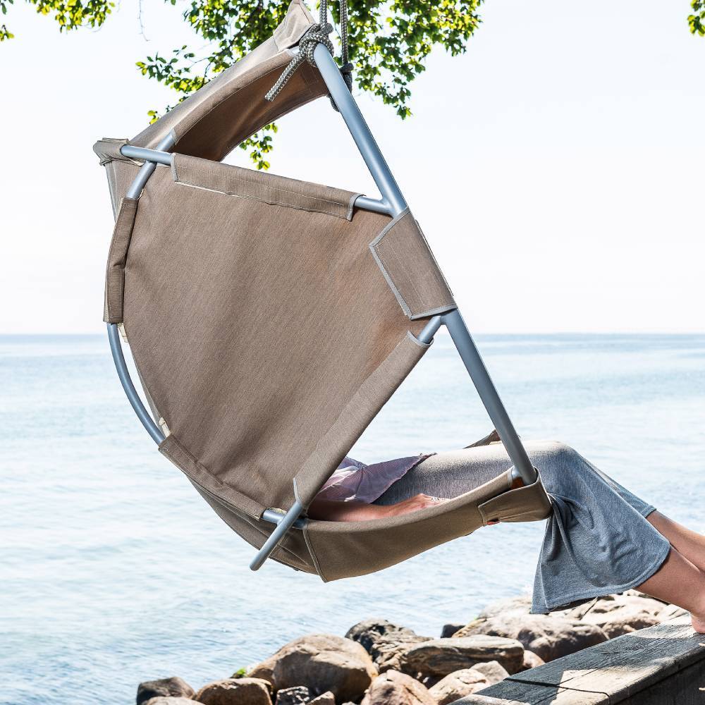 Cocoon Hang Chair Outdoor - Beige - TRIMM Copenhagen