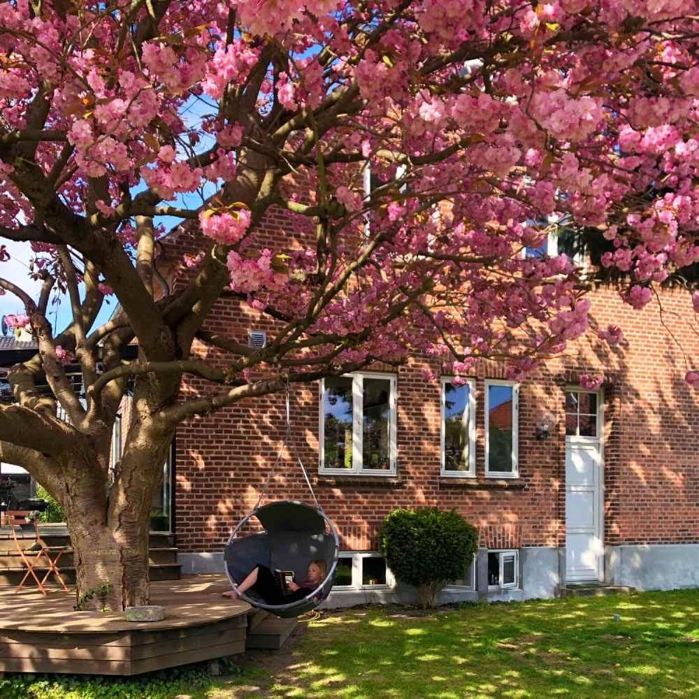 Cocoon Hang Chair Outdoor - Graphite - TRIMM Copenhagen