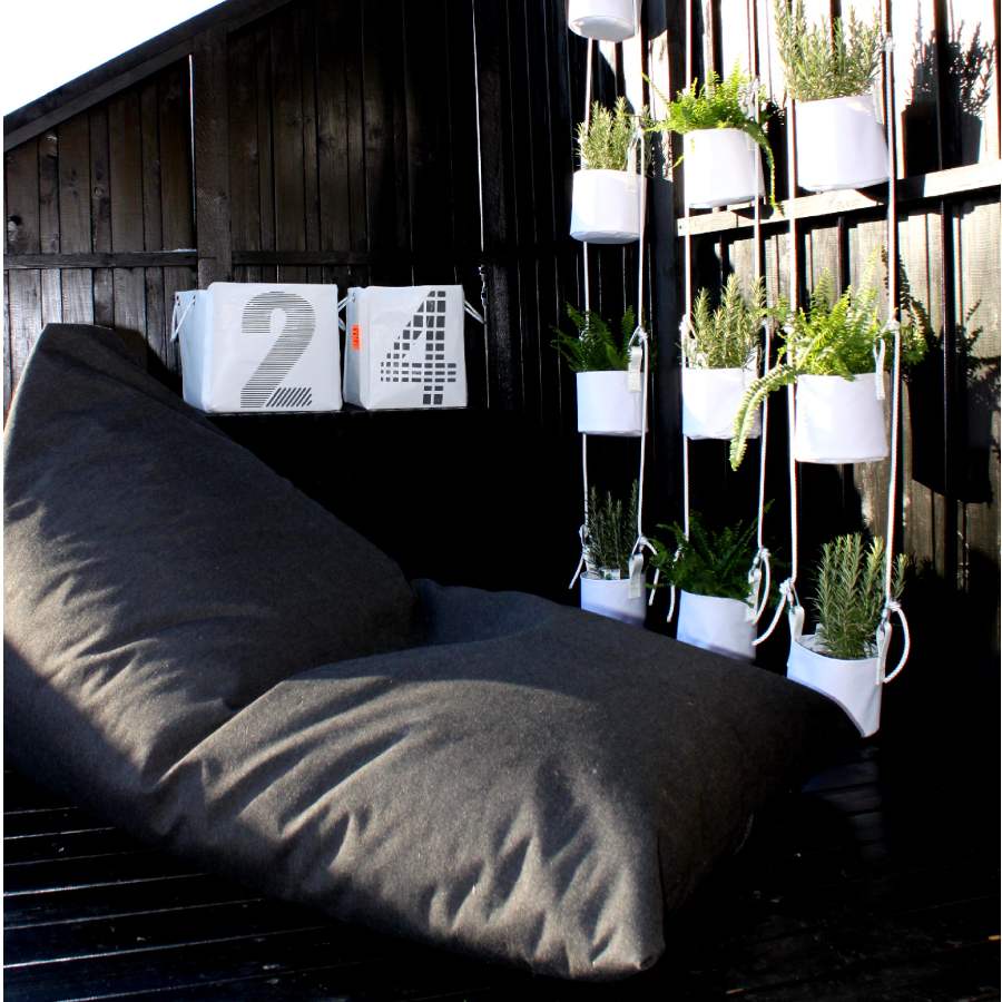 Felix Lounger Beanbag - Graphite - TRIMM Copenhagen