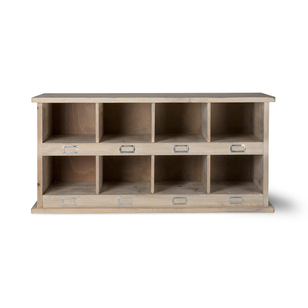 Fir Wood Shoe Storage Bench