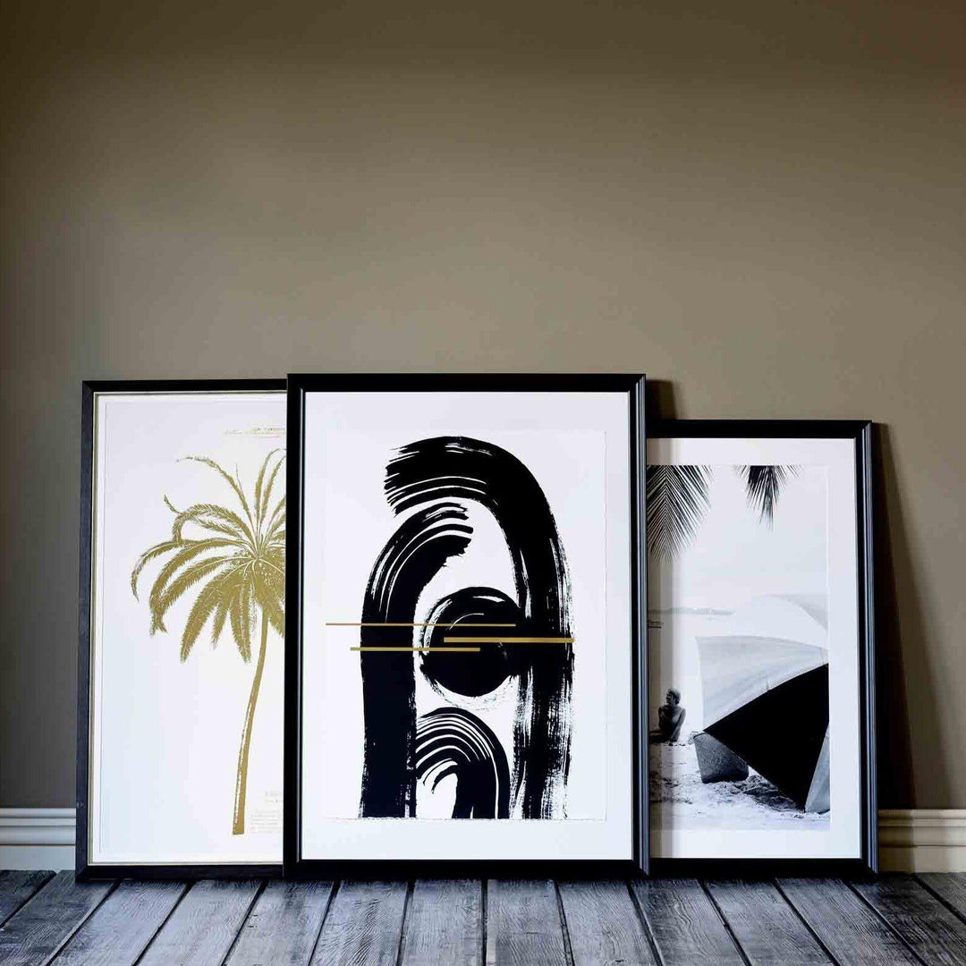 Gestural Abstraction II Framed Wall Art - MINDTHEGAP