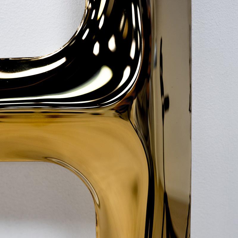 Heat Collection Drab Clothes Hanger - Flamed Gold - Zieta