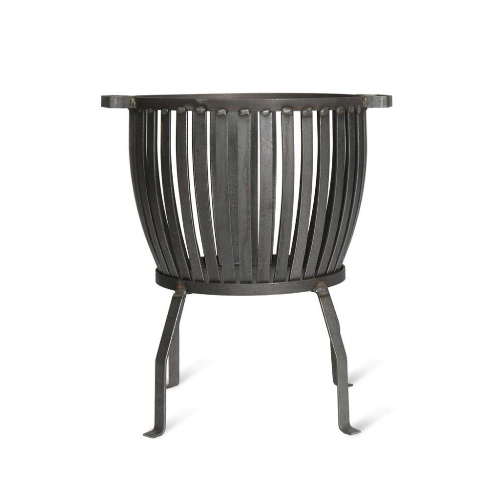 Industrial Raw Metal Fire Pit