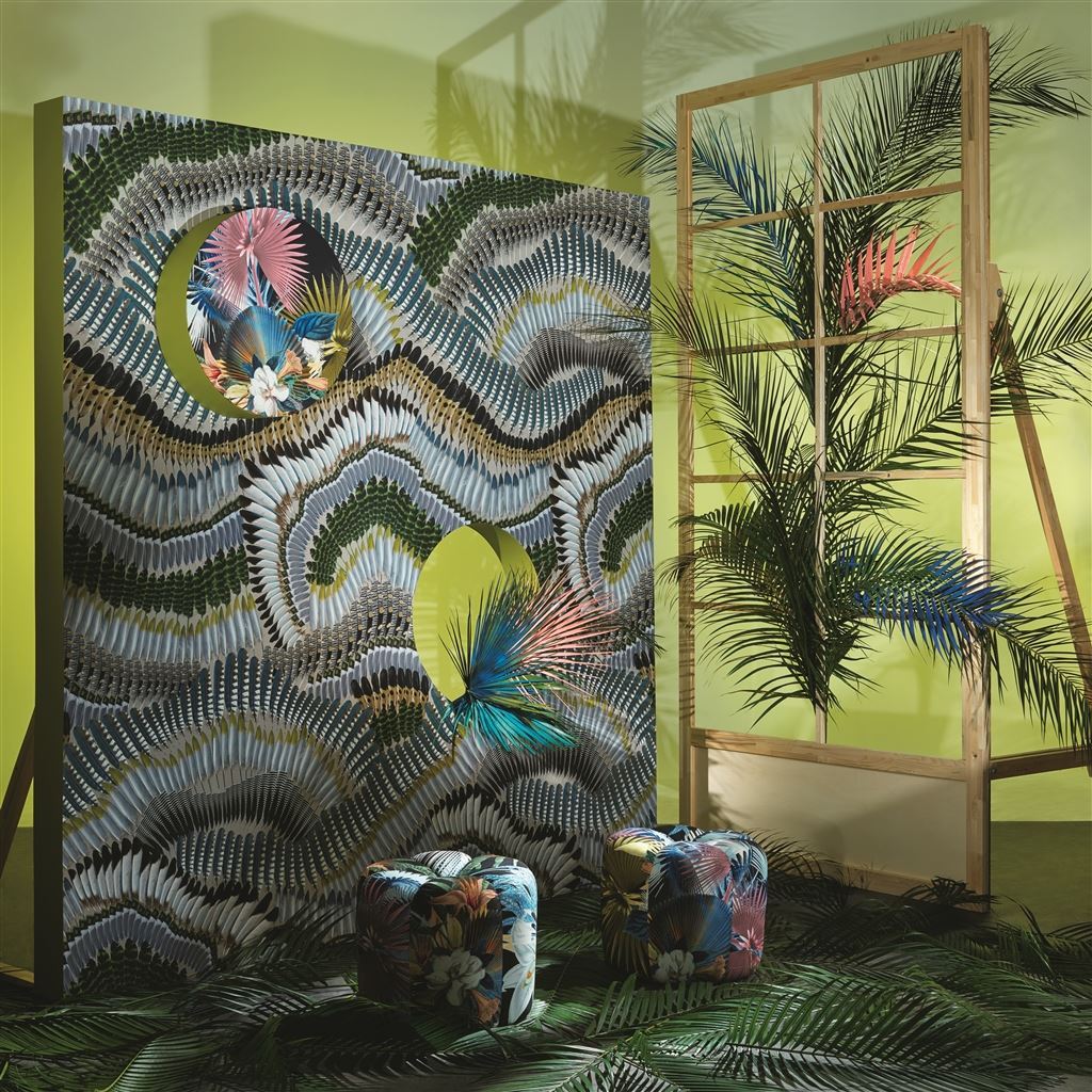 Prete-Moi Ta Plume Wallpaper - Christian Lacroix