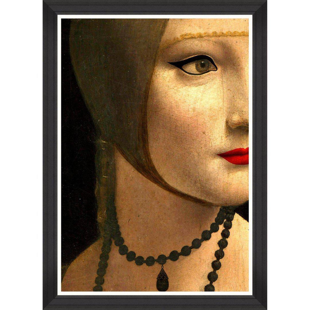 Renascentist Portrait Detail Framed Wall Art - MINDTHEGAP