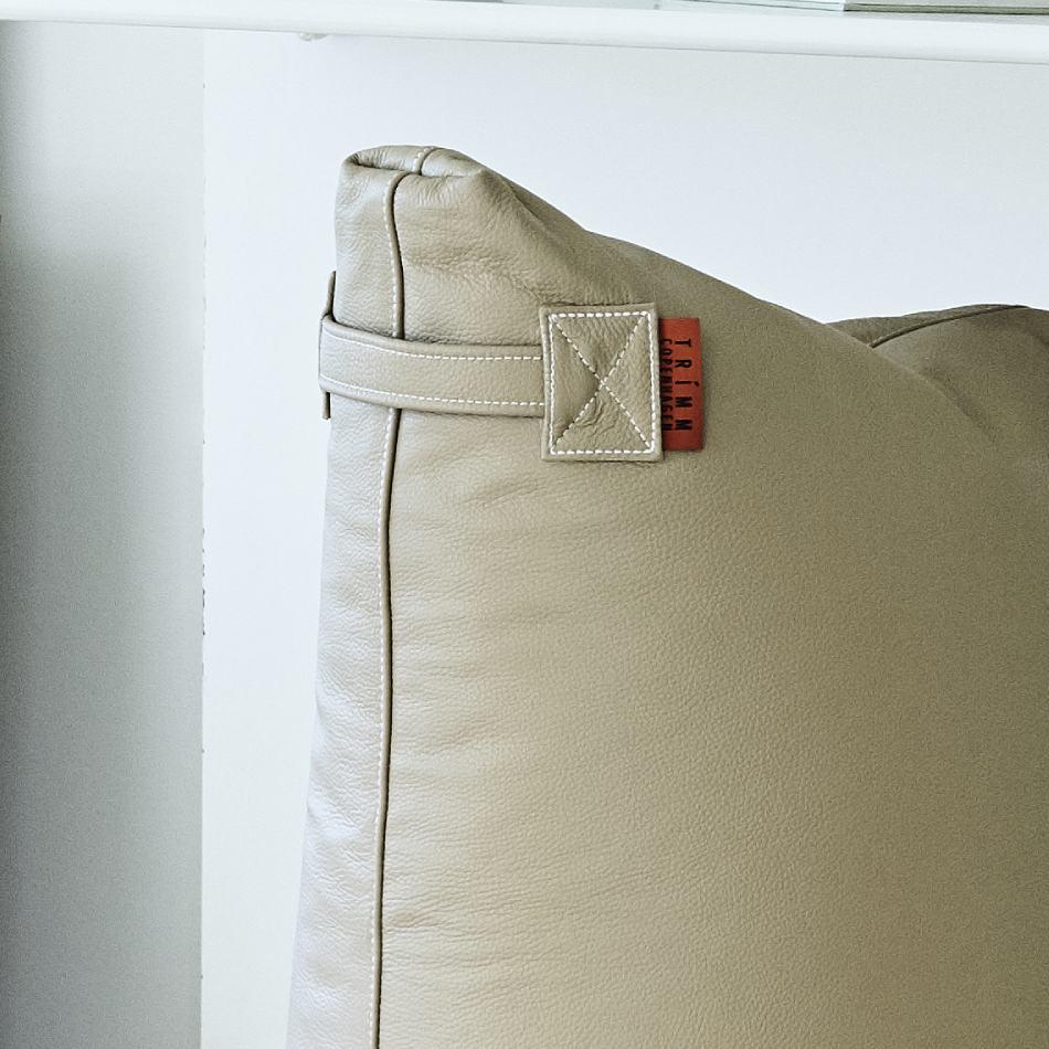 Satellite Leather Stool - Nature - TRIMM Copenhagen