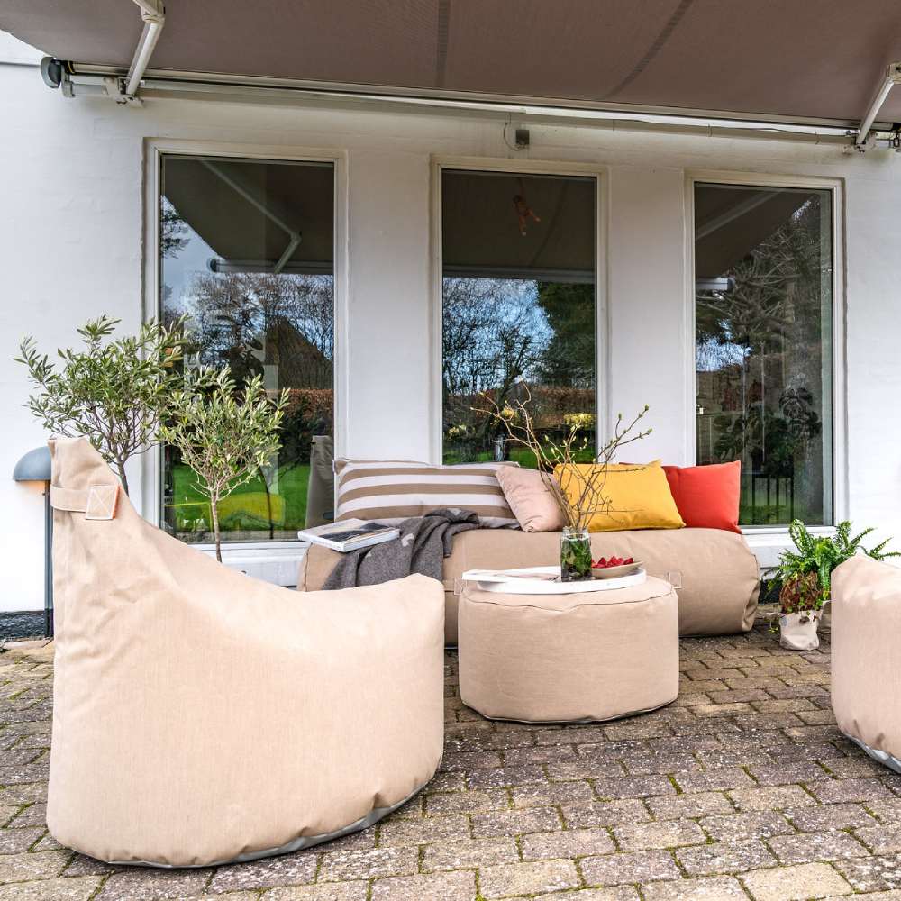 Tiny Moon Outdoor Pouf - Taupe - TRIMM Copenhagen