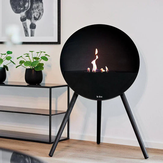 Inspire Your Room With A Bioethanol Standing Fireplace