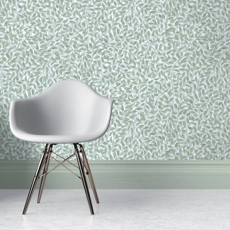 A Million Leaves Wallpaper- Mist