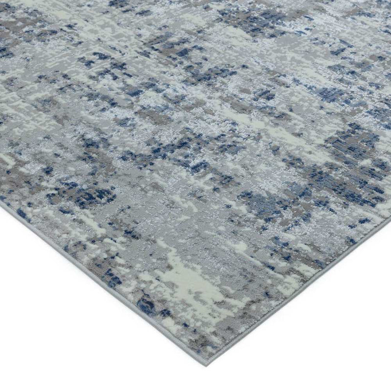 Abstract Blue Tint Rug