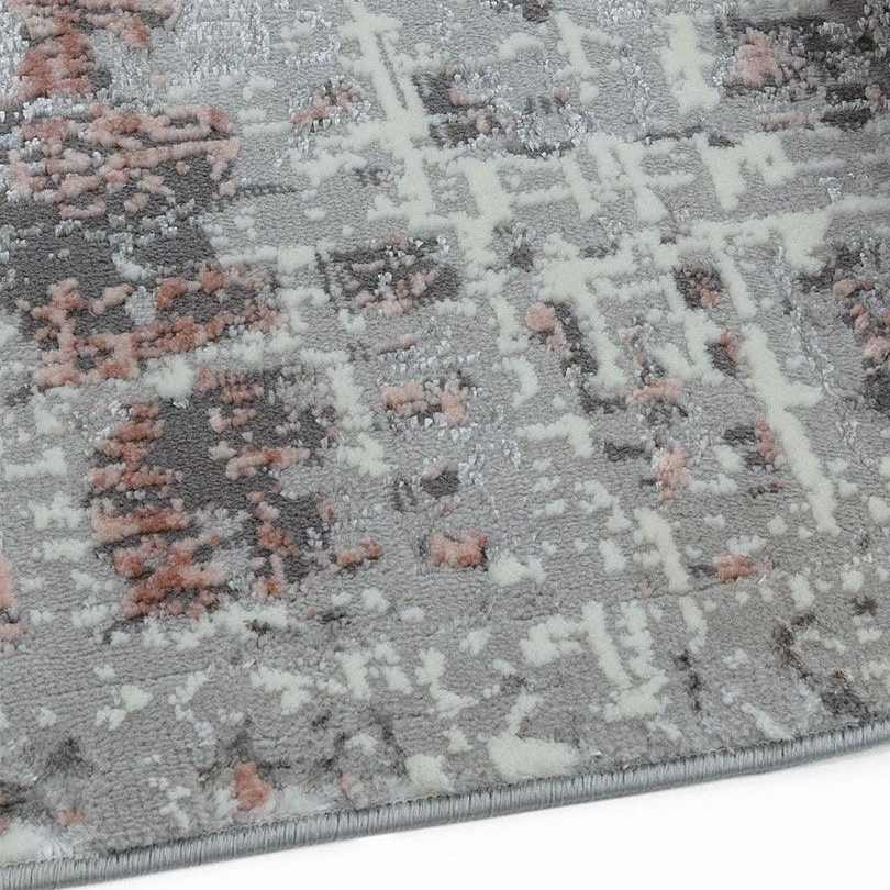 Abstract Pink Tint Rug