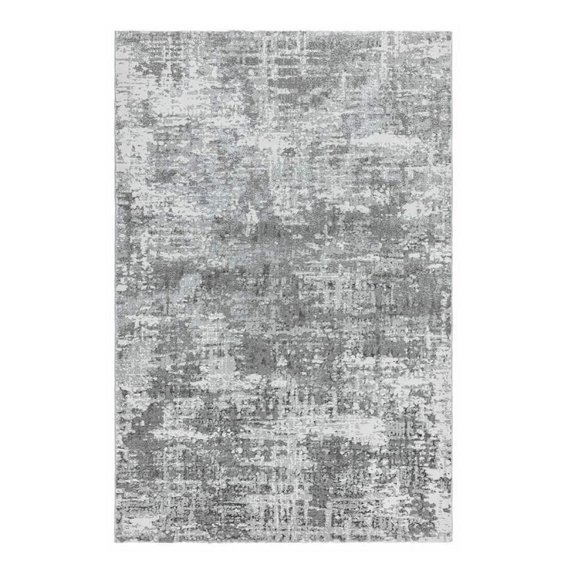 Abstract Silver Tint Rug