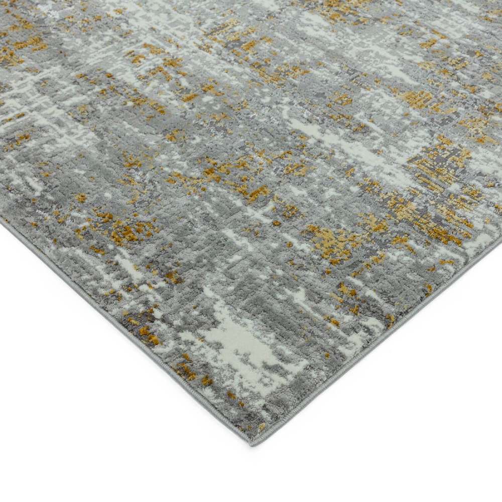 Abstract Yellow Tint Rug