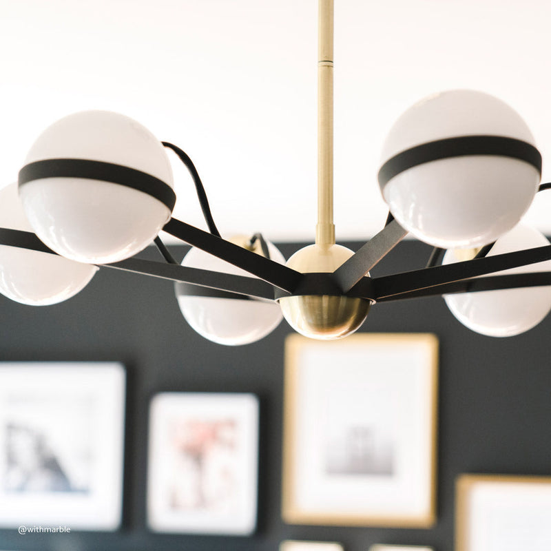 Ace Chandelier - 6 Lamps - Hudson Valley Lighting