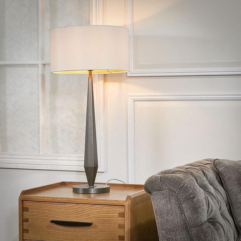 Aisone Brushed Nickel Finish Table Lamp - RV Astley