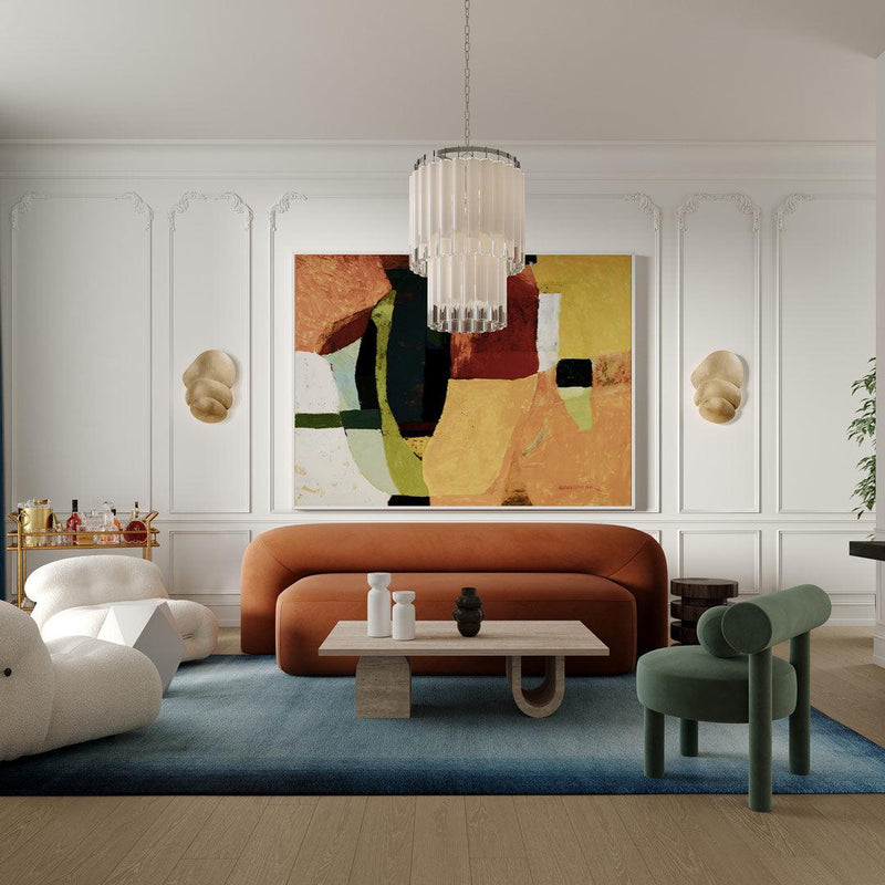 Akemi Gold Leaf Wall Light - Hudson Valley Lighting