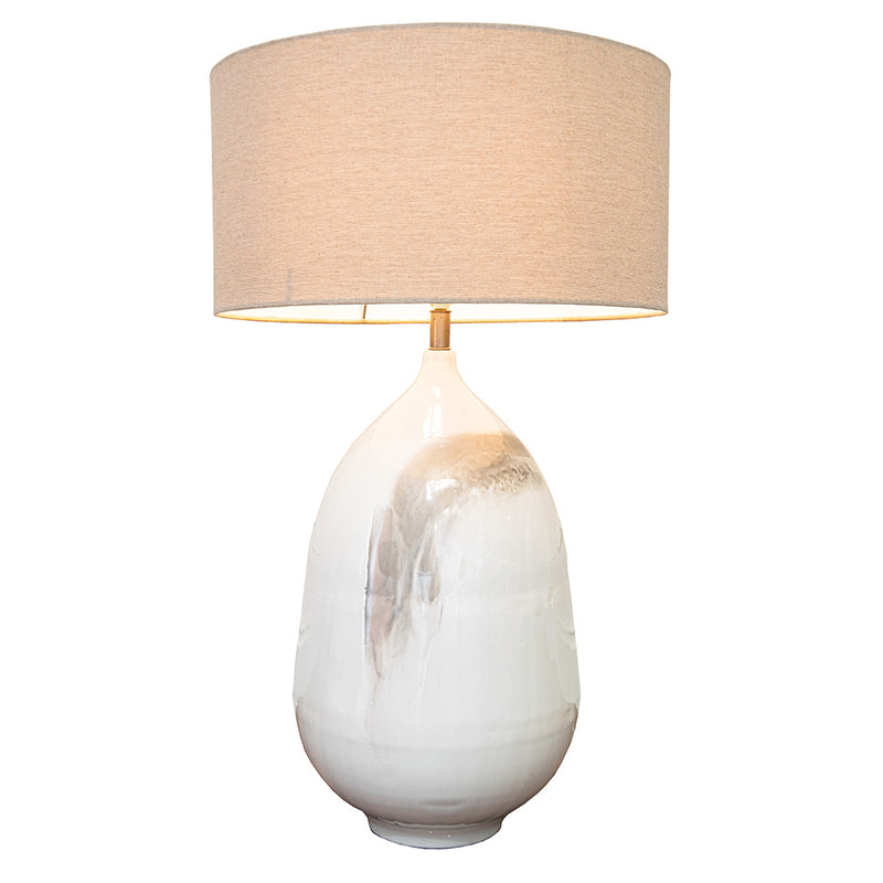 Aketa Feather Table Lamp - RV Astley