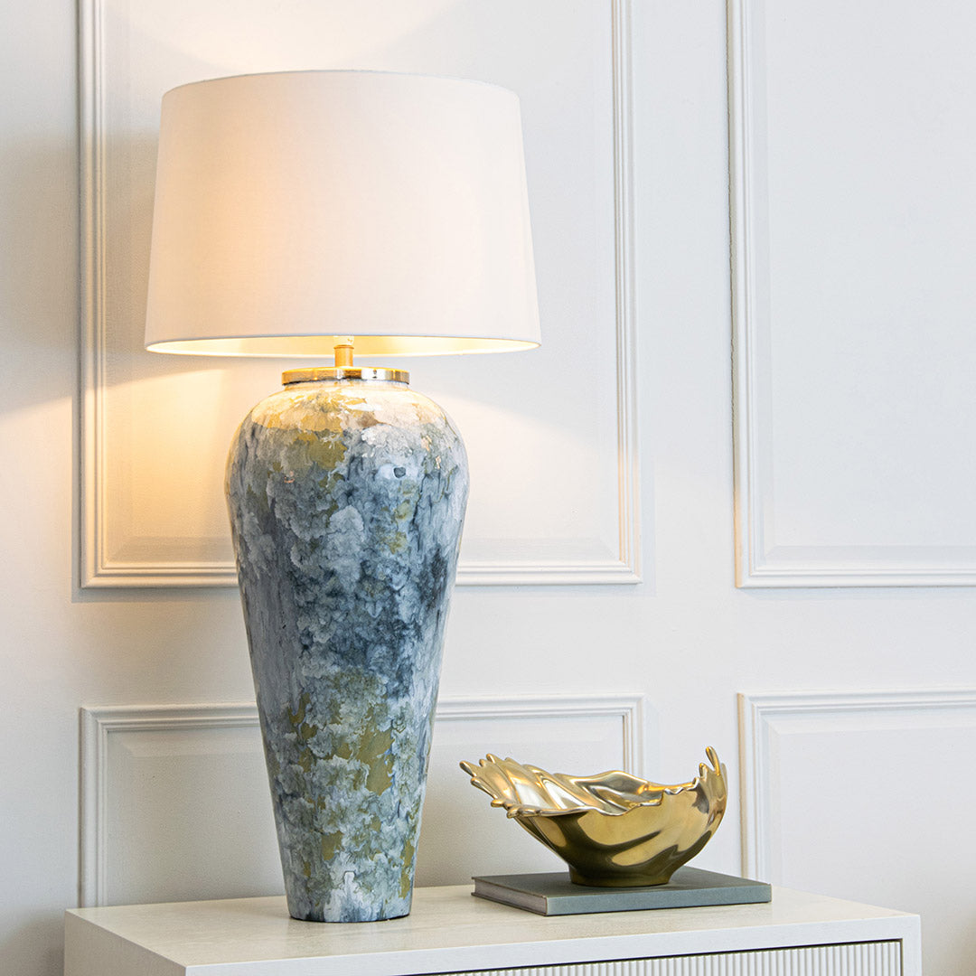 Aketa Large Woodland Enamel Table Lamp (Base Only) - RV Astley