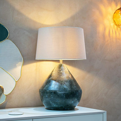 Aketa Small Weathered Table Lamp - RV Astley